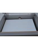 Macchina sottovuoto a campana a barra saldante  in acciaio inox - potenza Watt 750 - L470xP500xH480mm