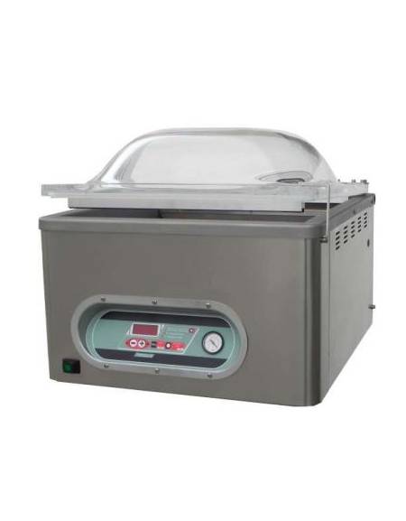 Macchina sottovuoto a campana a barra saldante  in acciaio inox - potenza Watt 950 - L630xP660xH500mm