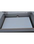 Macchina sottovuoto a campana a barra saldante  in acciaio inox - potenza Watt 950 - L630xP660xH500mm