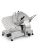 Affettatrice a gravità con affilatoio fisso diametro Ø lama mm 350 - Capacità di taglio cm 33x22,5 - Corsa carrello cm 37