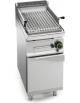Griglia a gas combi acqua grill su mobile aperto senza antina - Cm 40x70x104h