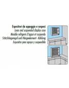 Espositore pensile refrigerato sospeso Temperatura +4 +8 °C Dim.mm L2000XP500XH800