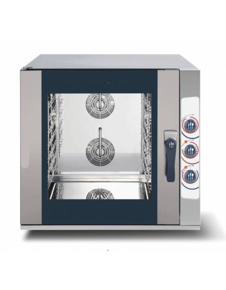 Forno elettrico ventilato a convezione gastronomia 7 teglie GN 1/1