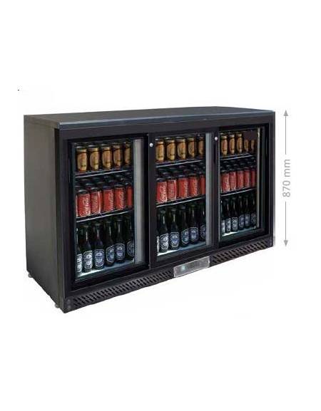 Espositore refrigerato orizzontale per bibite 3 porte