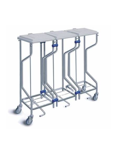 Carrello portasacco - N° 1 Sacco - cm 54x50x107h