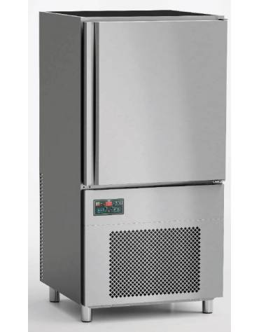 Abbattitore in acciaio inox Aisi 304 -  teglie 10 GN 11 - potenza 1550W - mm L800xP790xH1625h