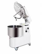 Impastatrice per pizzeria professionale a spirale con testa sollevabile ribaltabile - Capacità vasca Kg 17 / Lt 21 - MONOFASE