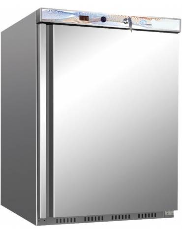 Armadio frigo professionale Lt 120 / +2 +8 C - ESTERNO INOX - cm 60x58,5x85,5h