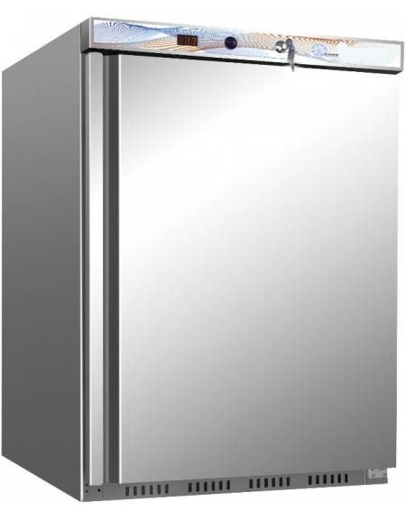 Armadio frigo professionale Lt 120 / +2 +8 C - ESTERNO INOX - cm 60x58,5x85,5h