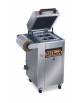 Termosigillatrice sottovuoto per vaschette con immissione gas inerte su mobile - Dimensione max contenitore mm 265x325