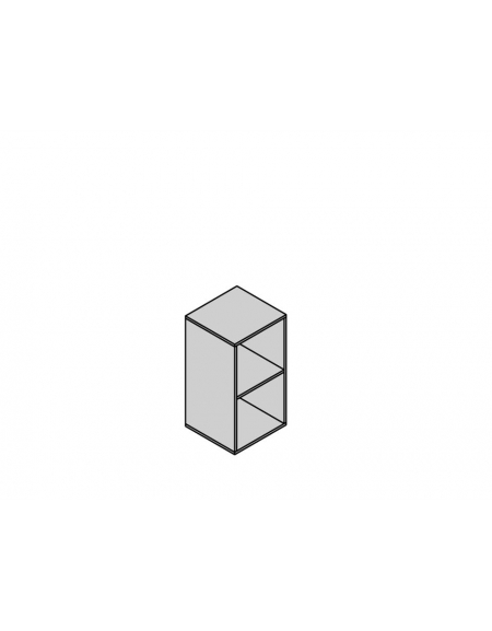 Contenitore a giorno con ripiano 45x43x88h special
