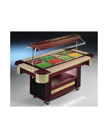 BUFFET REFRIGERATO AUTOMATICO CON MENSOLE da 238