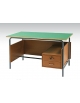 CATTEDRA 2 CASSETTI CON SERRATURA - Pannellatura anteriore e laterale - CM 140X70X76H