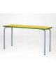 BANCO TAVOLINO RETTANGOLARE BIPOSTO PER NIDO - CM 110X40X46H