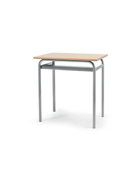 Banco monoposto con poggiapiedi - sottopiano legno multistrato CM 70X50