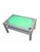 TAVOLO LUMINOSO IN 12 TONALITA' DI LUCE DIMENSIONI CM 90X55X45H