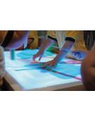 TAVOLO LUMINOSO DIM.75X75X46H
