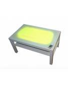 TAVOLO LUMINOSO DIM.75X75X46H