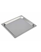 TEGLIA GASTRONORM GN 2/1 IN ACCIAIO INOX AISI 304 - mm 650x530x20h