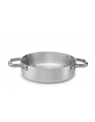 Paellera in alluminio Spessore mm 5 - Diametro cm 40 - Altezza cm 8 - Capacità lt. 10