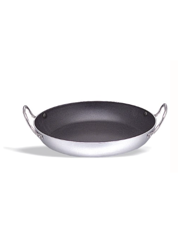 Paellera antiaderente manici acciaio mm 60x360