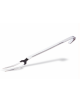 FORCHETTONE 2 DENTI IN ACCIAIO INOX - Lunghezza manico mm 400 - Lunghezza totale mm 470