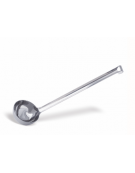 MESTOLO MONOBLOCCO LIGHT IN ACCIAIO INOX - Diametro mm 100 - Lunghezza manico mm 330 - Capacità lt.0,25