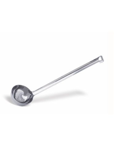 MESTOLO MONOBLOCCO LIGHT IN ACCIAIO INOX - Diametro mm 140 - Lunghezza manico mm 390 - Capacità lt 0,75