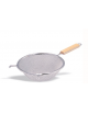 COLINO DOPPIA MAGLIA IN ACCIAIO INOX - Diametro mm 130 - Lunghezza manico mm 150