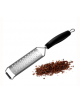 GRATTUGIA ACCIAIO INOX CON MANICO, DOPPIO TAGLIO - Larghezza mm 73 - Lunghezza mm 315
