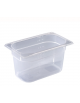 BACINELLA GASTRONORM GN 1/4 IN POLIPROPILENE - mm 265x162x150h - Capacità lt 9,2