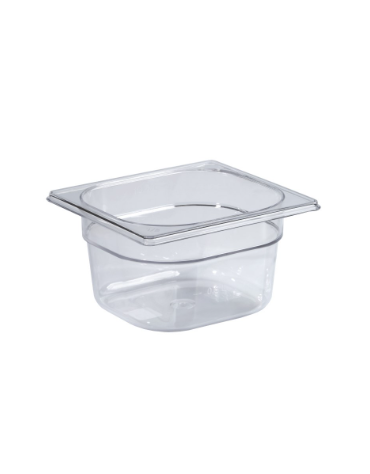 BACINELLA GASTRONORM IN POLICARBONATO 1/6GN mm 176x162xh100
