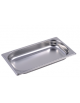 BACINELLA GASTRONORM GN 1/3 IN ACCIAO INOX AISI 304 - mm 325x175x40h - Capacità lt. 1,5