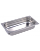 BACINELLA GASTRONORM GN 1/3 IN ACCIAO INOX AISI 304 - mm 325x175x65h - Capacità lt. 2,5