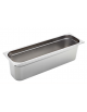 BACINELLA GASTRONORM GN 2/4 IN ACCIAO INOX AISI 304 - mm 530x162xh150h - Capacità lt. 9