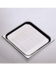 BACINELLA GASTRONORM FORATA GN 2/3 IN ACCIAO INOX AISI 304 - mm 353x325x20h