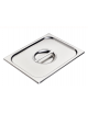 COPERCHIO GASTRONORM GN 1/2 IN ACCIAIO INOX 18/10 AISI 304 - mm 325x265