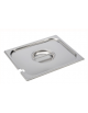 COPERCHIO GASTRONORM GN 1/3  IN ACCIAIO INOX AISI 304 CON SPACCO MESTOLO - mm 325x175