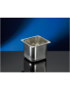 BACINELLA VASCHETTA GELATERIA INOX DA LT. 5.8 - Larghezza mm 210 - Profondità mm 200 - Altezza mm 200