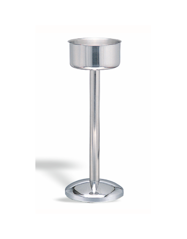 PIEDISTALLO ACCIAIO INOX PER SECCHIELLO CHAMPAGNE 2 BOTTIGLIE