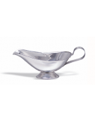 SALSIERA ACCIAIO INOX - Capacità lt 0,10 - Larghezza mm 65 - Profondità mm 140 - Altezza mm 60
