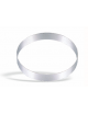ANELLO ROTONDO PER TORTE ACCIAIO INOX - Diametro mm 80 - Altezza mm 20
