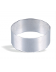 ANELLO ROTONDO PER TORTE GELATO ACCIAIO INOX - Diametro mm 100 - Altezza mm 60