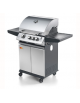 BARBEQUE A GAS 3 ZONE CON FORNELLO LATERALE - mm. 1222x515x1140h