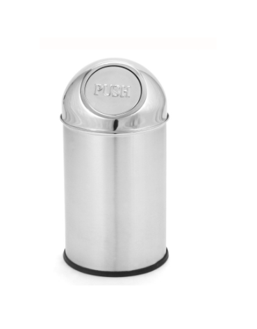 CESTINO RIFIUTI INOX DA TAVOLA