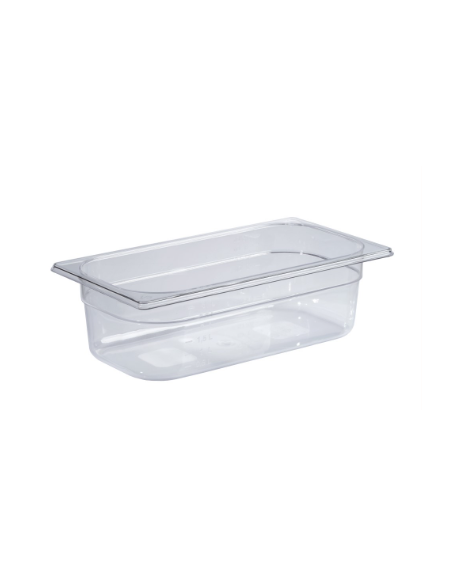 BACINELLA GASTRONORM TRITAN GN 1/3 BPA FREE - Larghezza mm 325 - Profondità mm 175 - Altezza mm 150