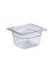 BACINELLA GASTRONORM TRITAN GN 1/6 PBA FREE - Larghezza mm 176 - Profondità mm 162 - Altezza mm 200