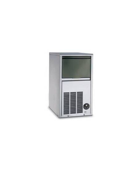 Macchina per cubetti di ghiaccio professionale da Kg 19/24h - Contenitore da Kg 6 - Raffreddamento ad aria