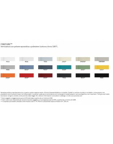 ARMADIO ANTE CIECHE A BATTENTI IN METALLO CON SERRATURA - cm 120x60x200h - nr. 4 ripiani spostabili con passo 4 cm