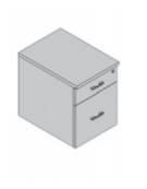 Cassettiera su ruote con classificatore